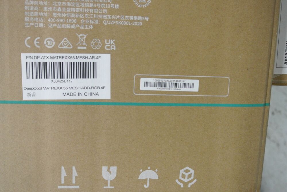 DEEPCOOL MATREXX 55 Mesh ADD-RGB 4F Mid-Tower Case