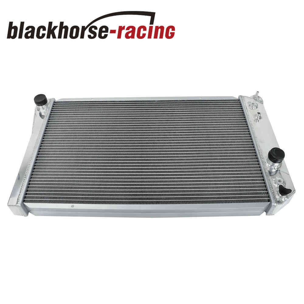 FOR 82-02 CHEVY S10 BLAZER V8 1984-1990 CORVETTE 3 ROW ALUMINUM RACING RADIATOR