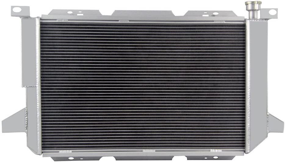3 Row Aluminum Radiator for 1985-1997 Ford F150 F250 F350 Bronco 5.8 7.5L