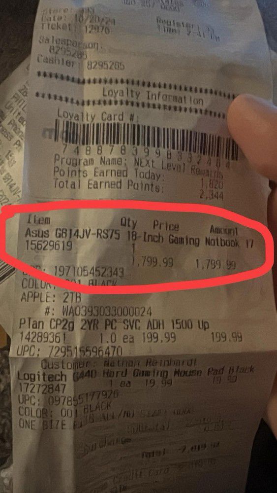 Asus ROG Strix G18 (2023) G814 | 13th Gen i7 RTX 4060 16GB RAM 2TB SSD Gaming Laptop