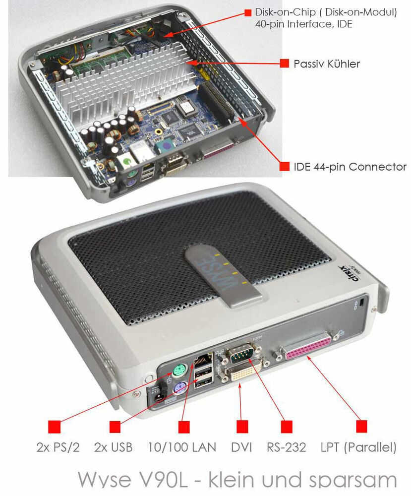 V90L Windows 98 Computer with RS-232 Serial, LPT Parallel, USB, and CDROM TC66