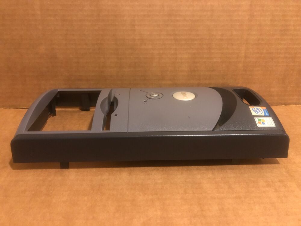 Black & Grey Dell Dimension 4700 Desktop Case Front Bezel in Excellent Condition