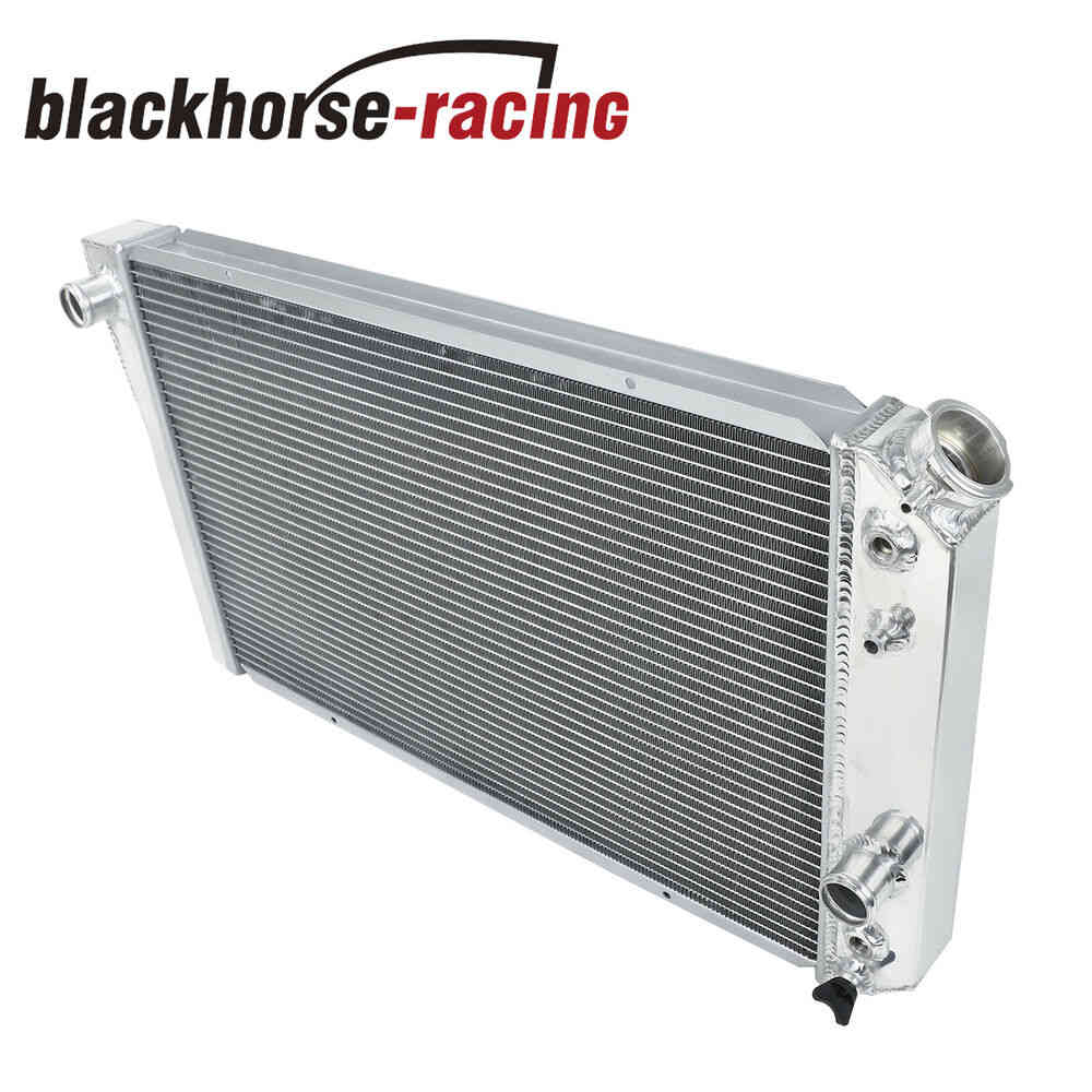 FOR 82-02 CHEVY S10 BLAZER V8 1984-1990 CORVETTE 3 ROW ALUMINUM RACING RADIATOR