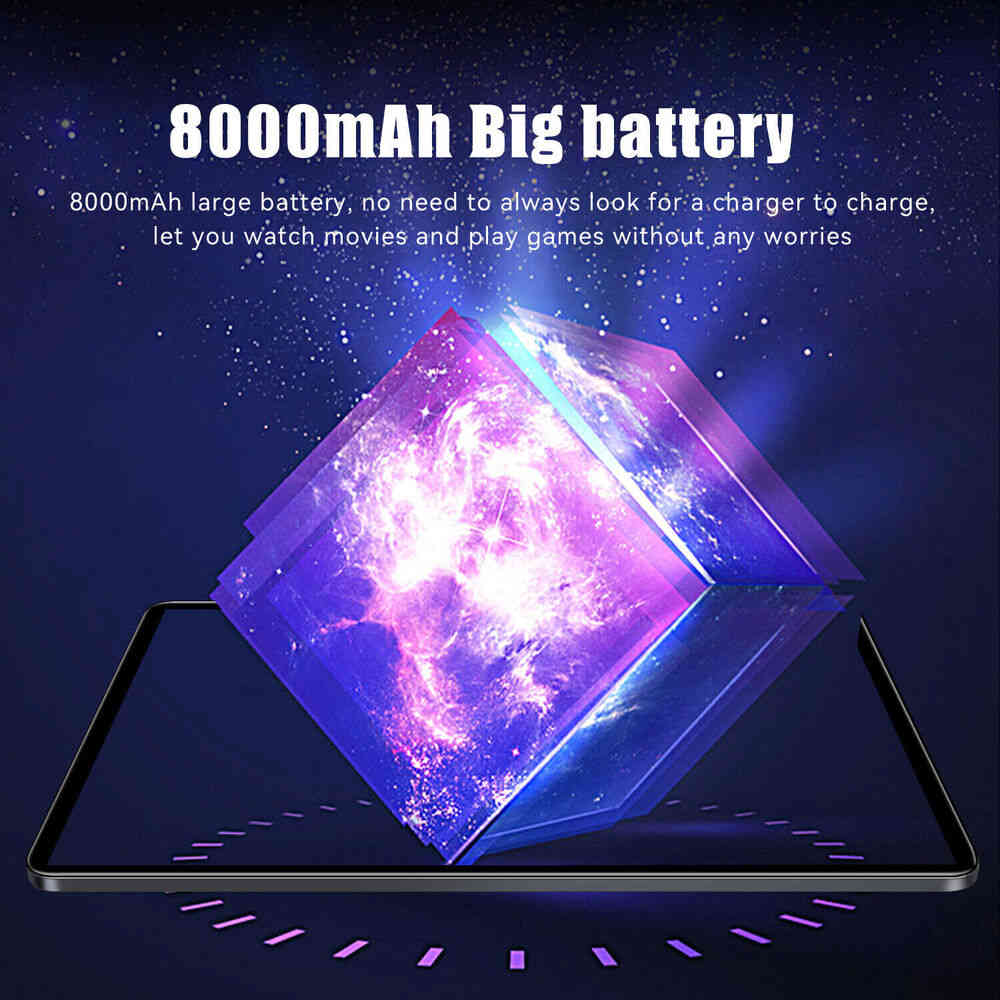 2025 Gaming Tablet with 16GB RAM, 256GB ROM, Android 14, 2-SIM, 10-Inch Display, 4G LTE & 5G WiFi