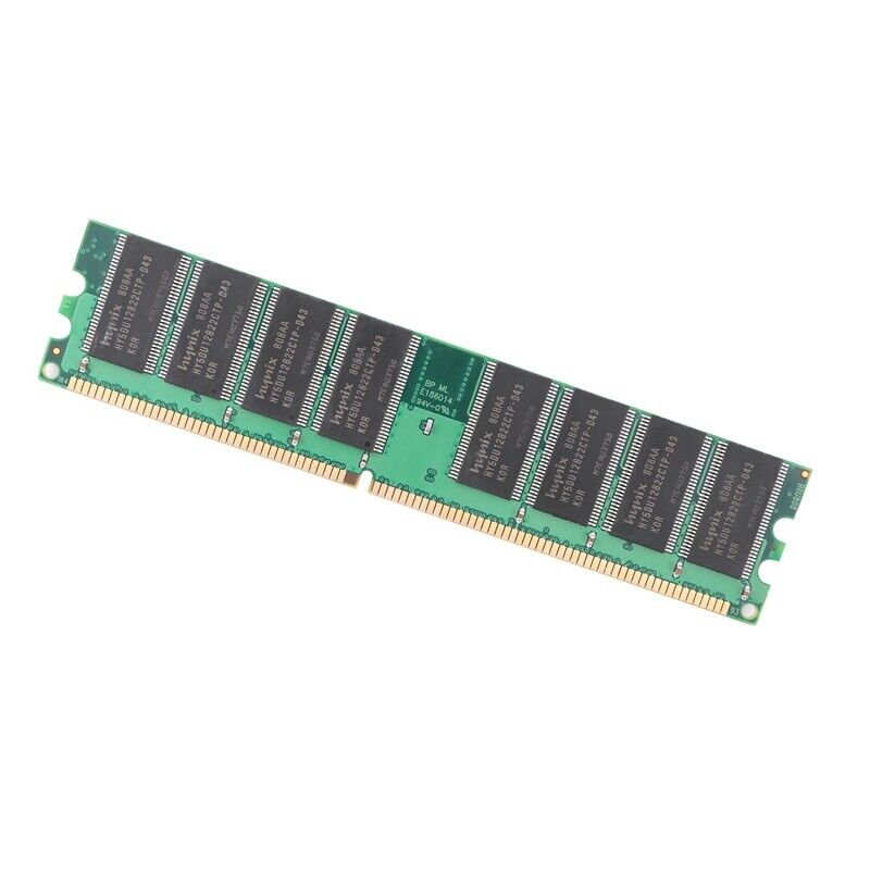 1GB DDR1 PC3200 400MHz 184 Pin Non-ECC Desktop Memory