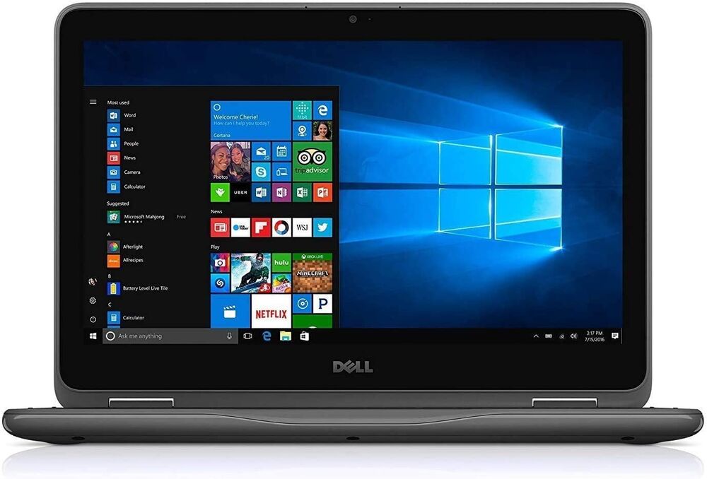 Dell Latitude Laptop PC Computer 11.6 Intel Pentium Windows 10 4GB RAM 64GB SSD