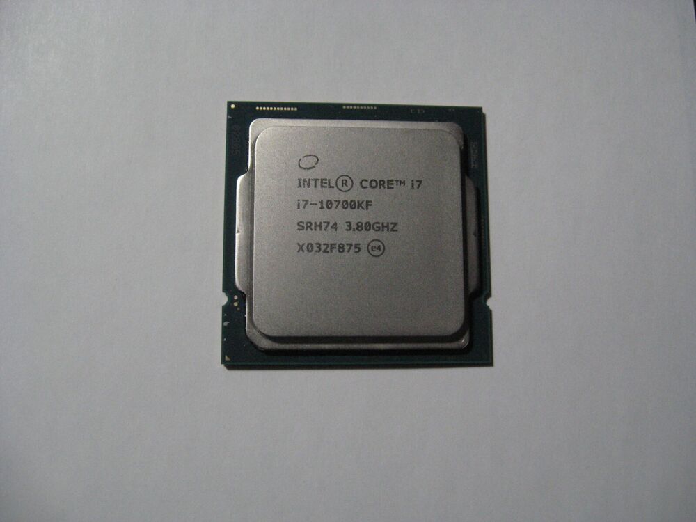 Intel Core i7-10700KF SRH74 3.80 GHz 8-Core Socket 1200 CPU Processor