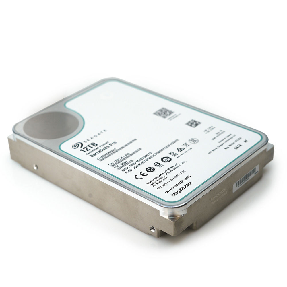 Seagate BarraCuda Pro 12TB SATA 6Gb/s 3.5 Internal PC HDD (ST12000DM0007)