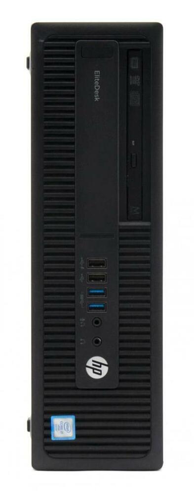 HP EliteDesk 800 G2 SFF PC with Core i5-6500, 8GB DDR4, 256GB SSD, Windows 10 Pro