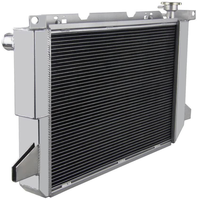 3 Row Aluminum Radiator for 1985-1997 Ford F150 F250 F350 Bronco 5.8 7.5L