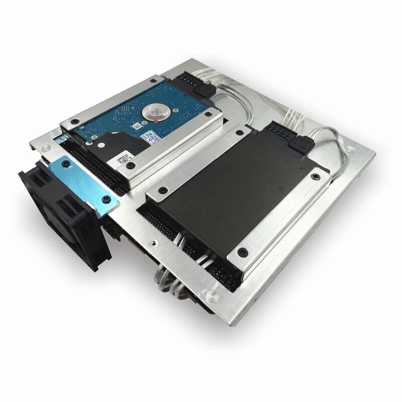 METALFISH MetalGear Plus Aluminum Mini HTPC Case for Mini ITX Gaming Computers