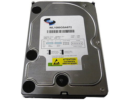 WL 1TB 7200RPM 8MB Cache SATA 3.0Gb/s 3.5 Desktop Hard Drive