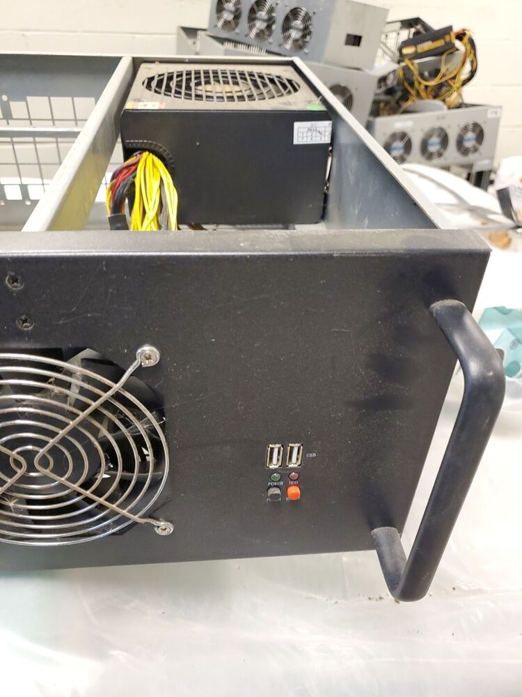 GPU Mining Rig Server Style Case with 8 Slots